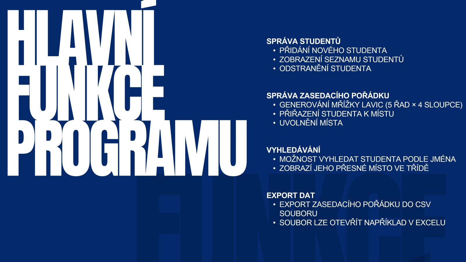 Ukázka z prezentace