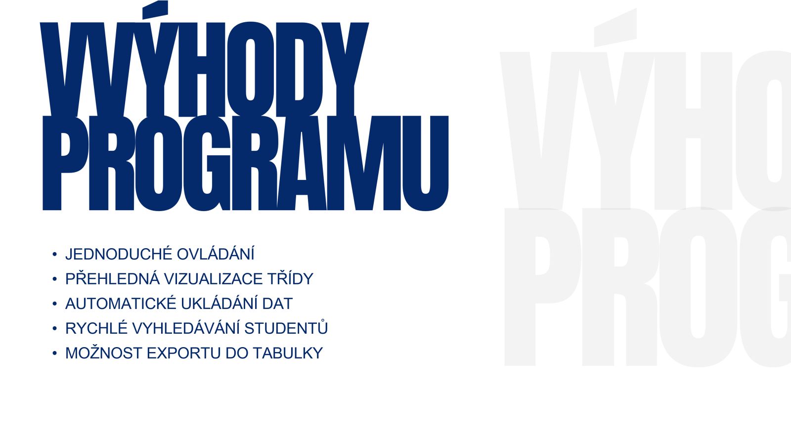 Ukázka z prezentace